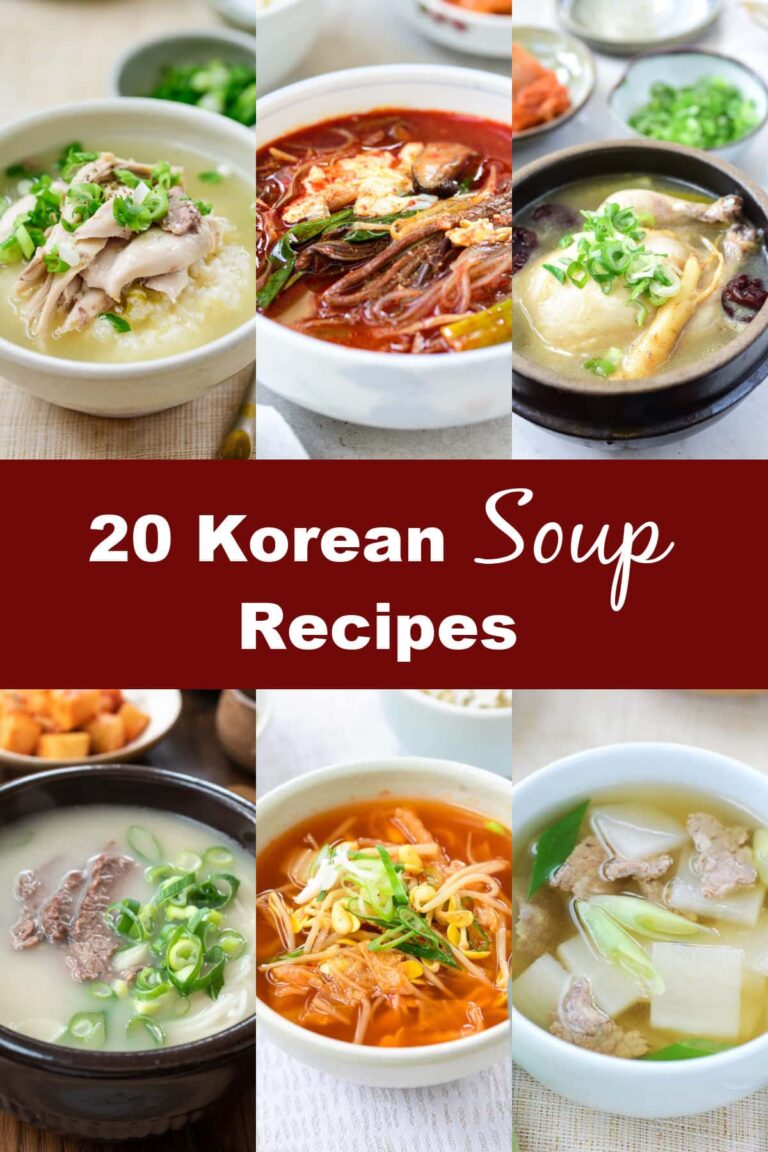 20 Korean Soup Recipes – Korean Bapsang